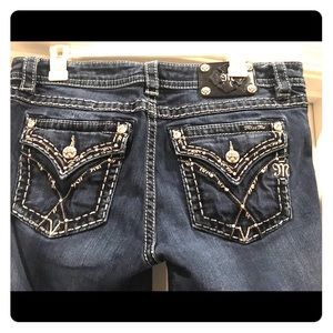 Sexy dark miss me jeans